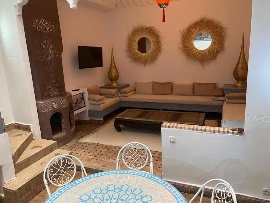 Ryad De Charme Authentique Piscine Calme Marrakesz Zewnętrze zdjęcie